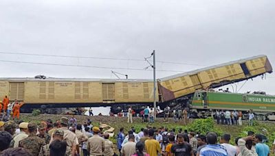 Trains back on crash-hit tracks between Rangapani and Chatterhat stations in Darjeeling district