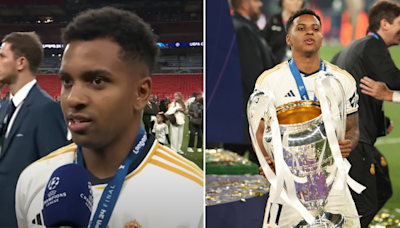 Rodrgyo breaks silence on Man City transfer rumours after Champions League final