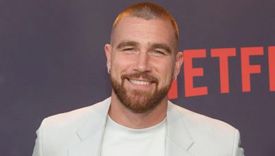 Travis Kelce continues transition from Football Guy to Acting Guy