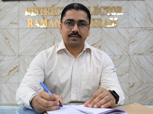 Simranjeet Singh Kahlon is the new Collector of Ramanathapuram