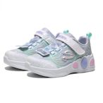 SKECHERS 童鞋 PRINCESS WISHES 粉藍紫 鑽石 發光 燈鞋 小童 302686NLVMT