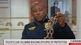 NY Police Deputy Commissioner Brings Chains Used By Columbia ‘Agitators’ Into Morning Joe Studio, Claims It’s ‘Not What...