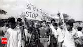 Shabana Azmi shares a 39 year old image from a 1985 protest in Colaba, Mumbai | Hindi Movie News - Times of India