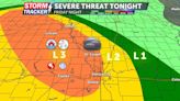 Strong storms possible tonight