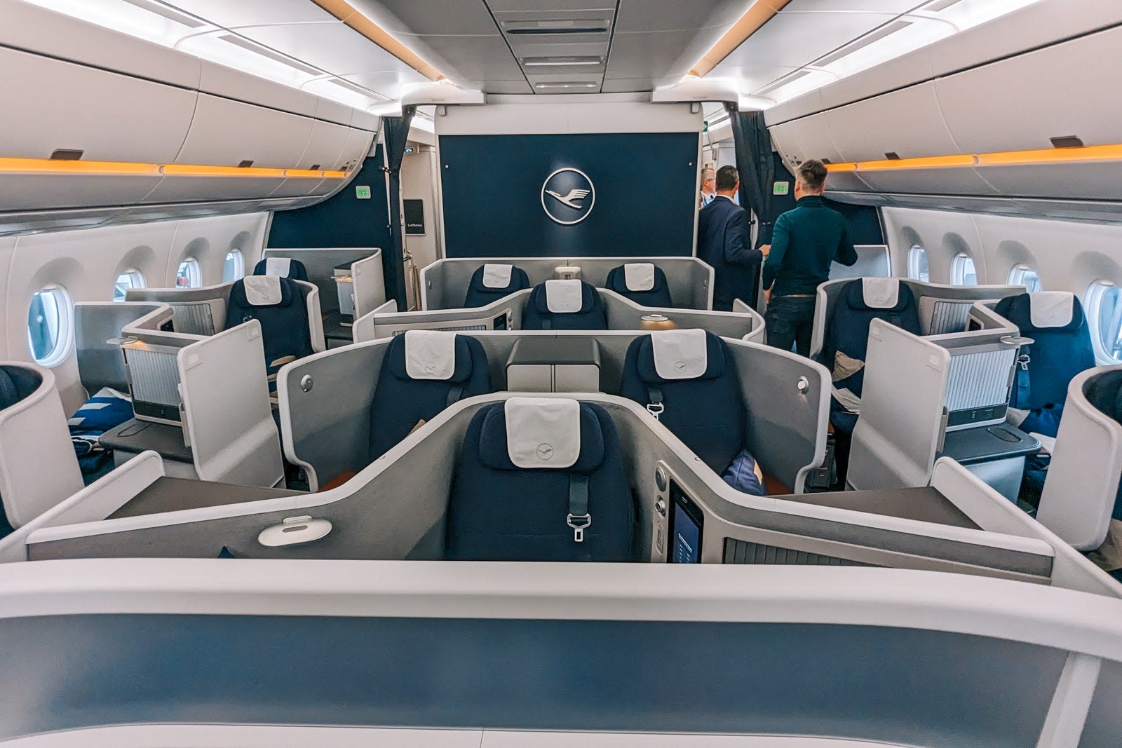 First look at Lufthansa's Allegris aircraft with new seating in all cabins, with a shock in first class - The Points Guy