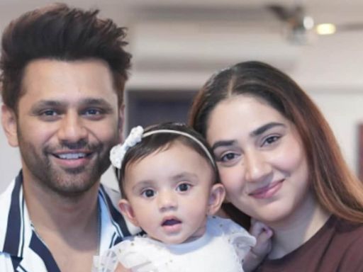 'Our Little World': Disha Parmar And Rahul Vaidya's Daughter Navya Turns 9 Months Old - News18