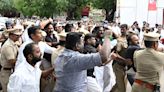 AIADMK functionaries attempt to block road, detained