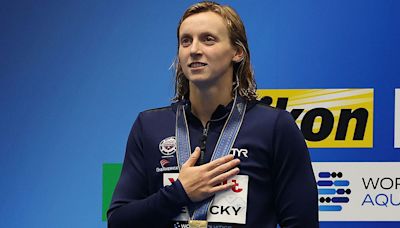 Katie Ledecky talks 'true honor' of representing Team USA on Olympic stage