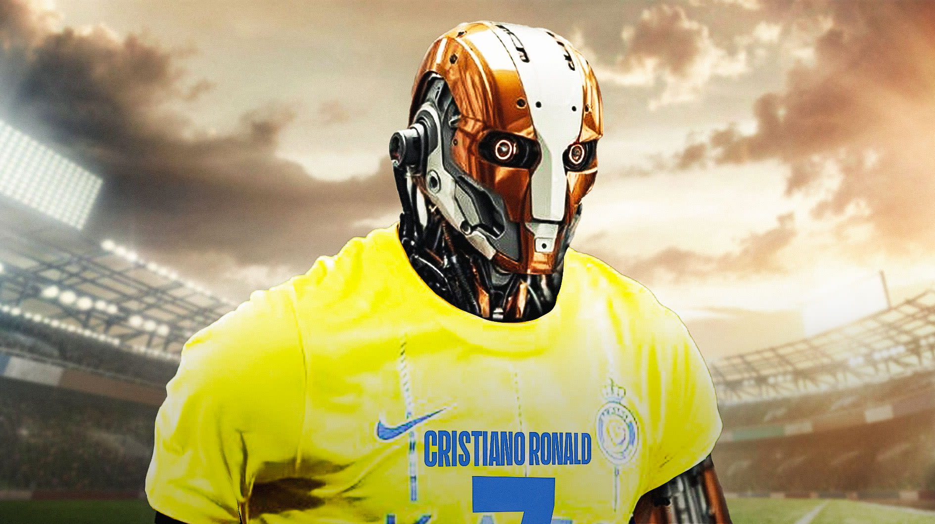 Cristiano Ronaldo inspires an AI Robot