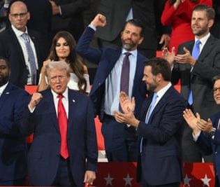 Trump appears with bandaged ear at Republican national convention