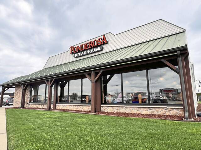 Where is the last Ponderosa Steakhouse in Pennsylvania?