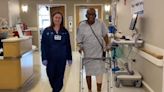 Al Roker Shares Video of Him Moving Around the Hospital 1 Day After Knee Replacement Surgery: 'Up and Walking'