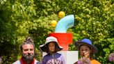 CHIAOZZA — playful sculptures amid the flowers at New England Botanic Garden at Tower Hill