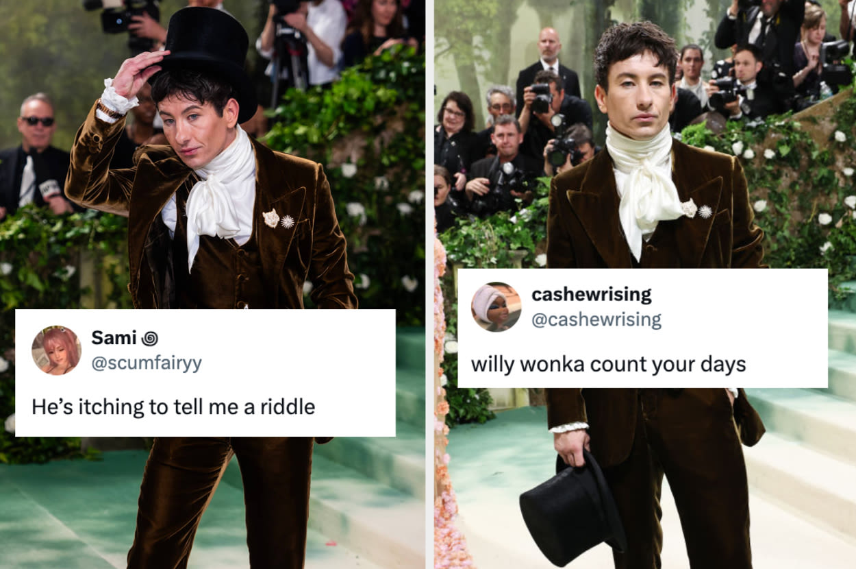 Barry Keoghan's Met Gala Outfit Has Sparked A Hilarious New Meme