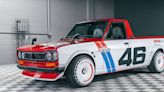 1987 Nissan Sunny Pickup Gets Heart Transplant from a Leaf EV for SEMA