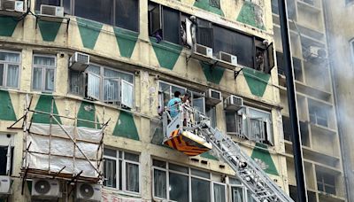 華豐大廈3級火｜消防處稱大廈逾期未消防年檢 主梯有防火門損壞