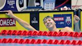 Kate Douglass wins 100 free at Olympic trials. Simone Manuel fourth