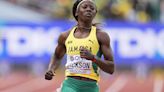 Jamaica’s Shericka Jackson says she’s out of the Olympic 100 meters and will focus on the 200