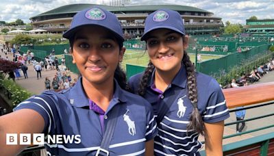 Wimbledon: Ball girls on what it's like playing the pros on court