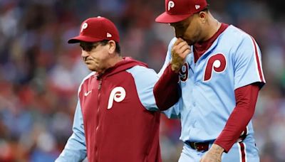 Phillies starter Taijuan Walker exits game vs. Mets with left foot contusion