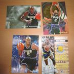 網拍讀賣~MITCH RICHMOND~FLAIR~FLAIR~HOOPS~普特卡~共4張~輕鬆付~非常少見~~