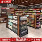 陳列櫃超市貨架便利店展示架母嬰陳列精品港貨寵物文具店雙面展柜展示櫃