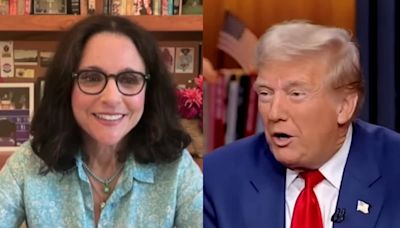 ‘Not a Kamala Harris type’: Julia Louis-Dreyfus' comparison of her Veep character takes a sarcastic dig at Trump