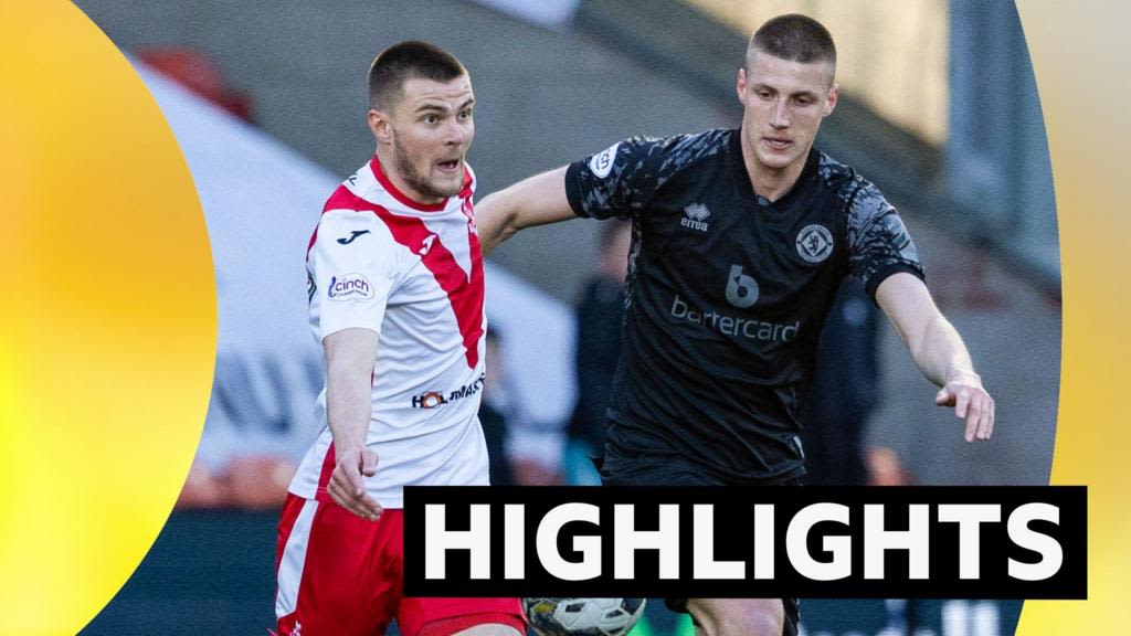 Highlights of Dundee United's title-clinching draw at Airdrie