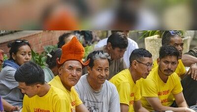 Sonam Wangchuk continues indefinite hunger strike at Delhi's Ladakh Bhawan