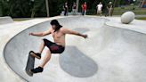 Skateboarders are stoked over Belmont's new park