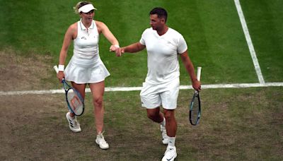 Marcus Willis reaches mixed doubles quarter-finals on Wimbledon return