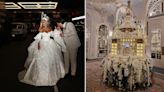 Bride spends £13k on 13ft wedding cake with 50kg of icing