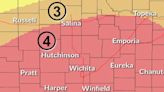 Salina, Hutchinson set to see potential large hail, high winds and tornadoes Saturday