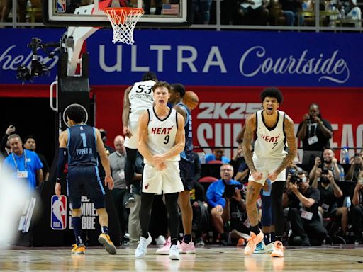 Heat comes away with OT win over Grizzlies to win Las Vegas Summer League championship