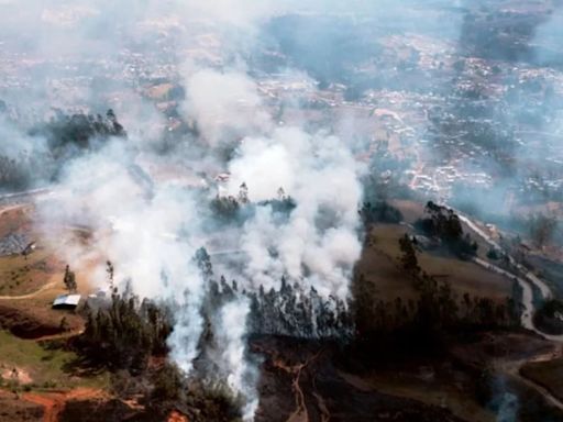 Incendios forestales en Perú dejan 6 muertos y más de 3 mil 300 hectáreas naturales y de cultivos perdidos