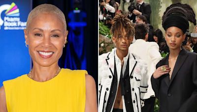 Jada Pinkett Smith Has Relatable Mom Moment Reacting to Kids Jaden, 25, and Willow, 23, at the 2024 Met Gala
