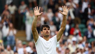Wimbledon 2024: Carlos Alcaraz cruises past Vukic to keep title defence on track
