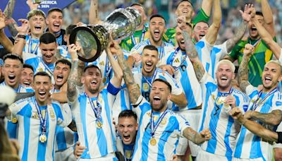 Copa America: Argentina emulate Spain with three consecutive major titles