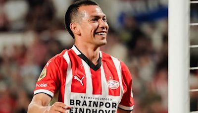 Chucky Lozano marca doblete con el PSV en regreso de la Eredivisie