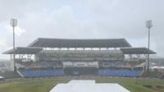 Rain delayed the start of England's T20 World Cup match against Namibia