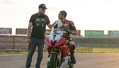 'One Fast Move': KJ Apa, Eric Dane talk 'intense,' 'scary' and 'therapeutic' scene in motorcycle racing film