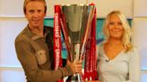 Helen Chamberlain addresses 'trying it on' with Soccer AM co-star Tim Lovejoy as duo reunite