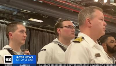 Memorial Day wreath-laying ceremony held at Intrepid Museum