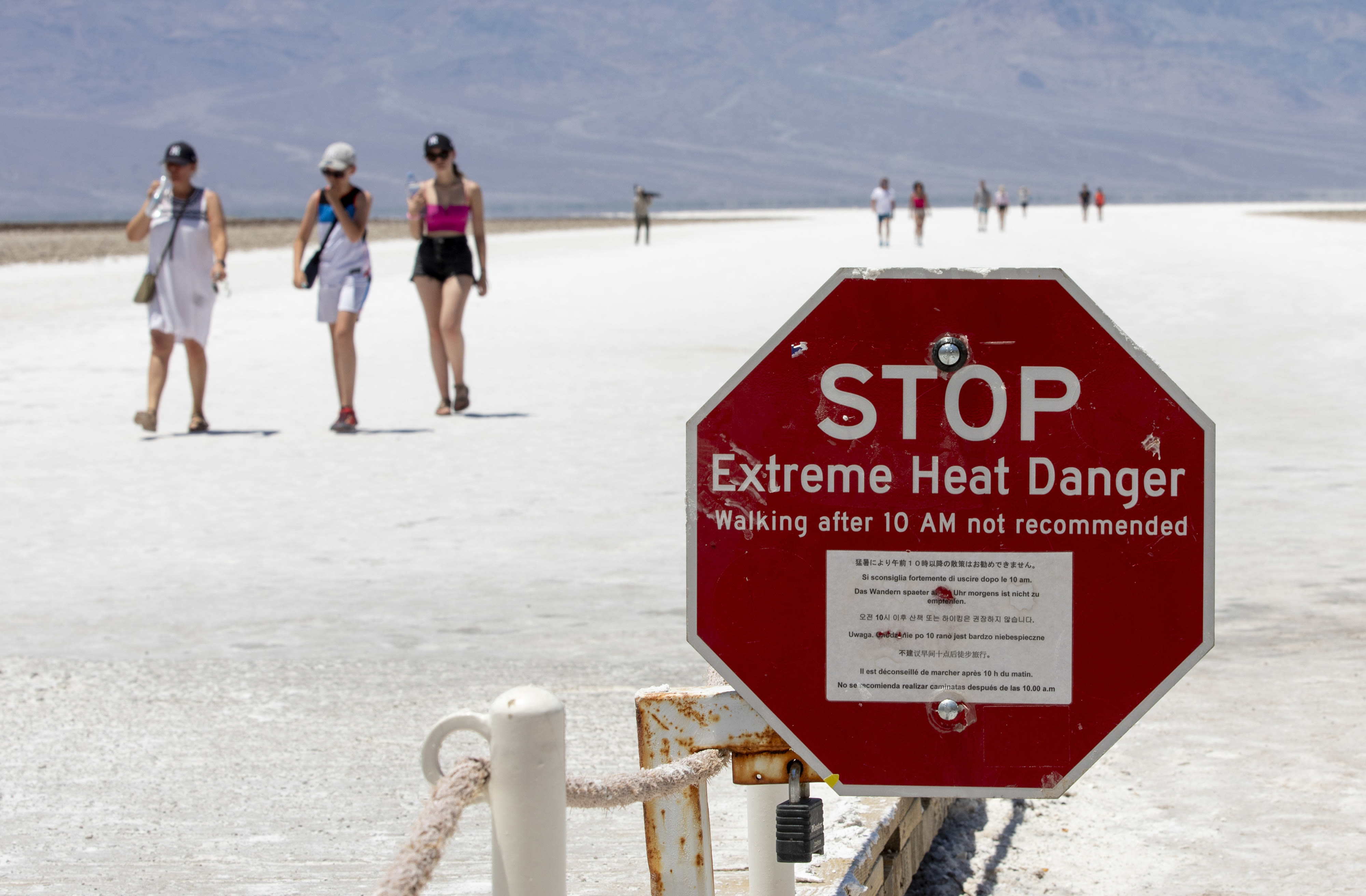 Death Valley just recorded the hottest month ever observed on the planet