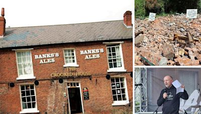 Support for Crooked House to be rebuilt as strong as ever one-year on