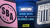 Alianza Lima vs. Sport Boys: ¿a qué hora juegan por amistoso?