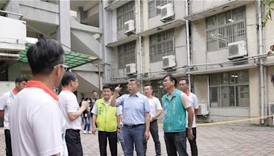 台中2校大樓完工卻苦無內裝 蔡其昌會勘爭經費 - 政治