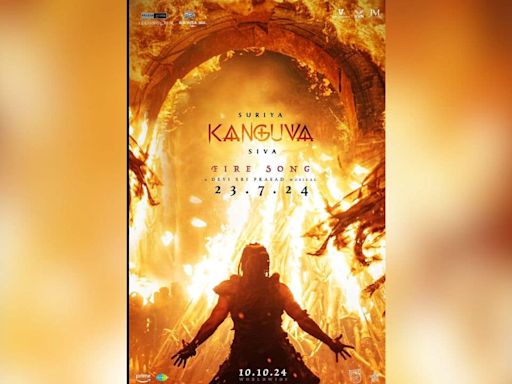 Kanguva's fiery song: New poster announces release date