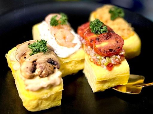 ‘Tamago’ on the go — egg Q’me offers rolled omelettes with mix-and-match toppings and sauces