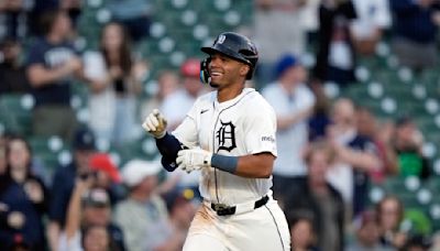 Pérez homers from both sides of plate in Tigers 11-6 win over Cardinals to split DH after losing 2-1